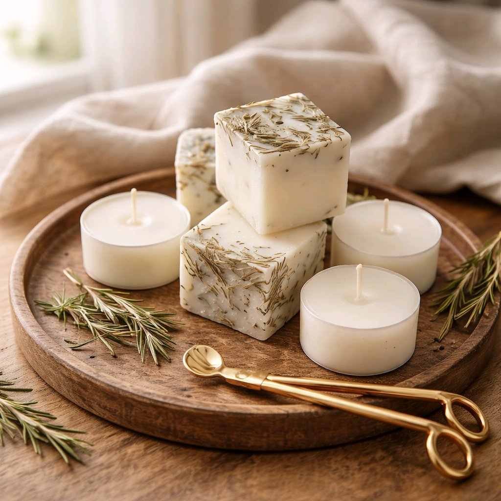 Wellbeing botanical wax cubes